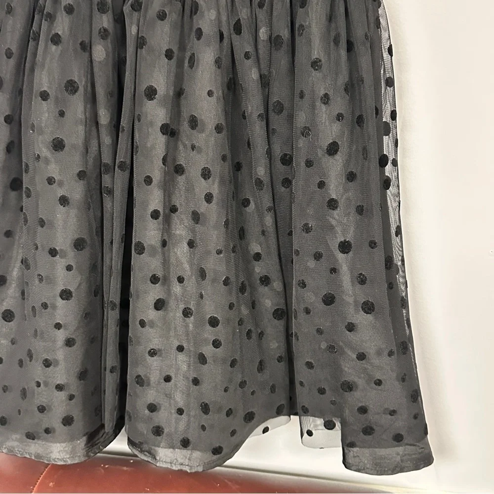 D-Signed by Disney Super Cute Girls sparkly sequined black  dress , M (10 / 12)